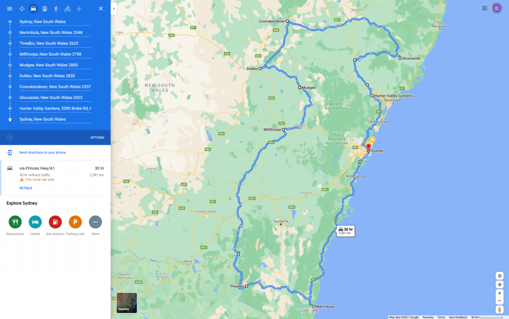 FireShot Capture 112 – Sydney NSW to Sydney NSW – Google Maps – www.google.com